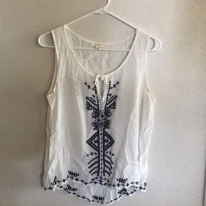 tank top flowy shirt